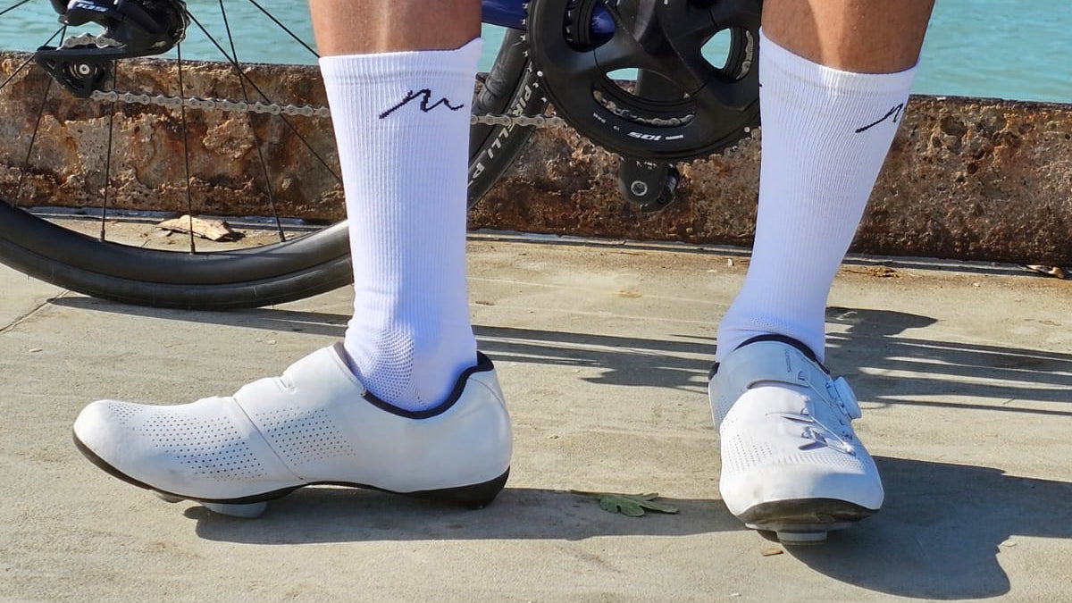Medias Deportivas Blanco - Ciclismo | Running